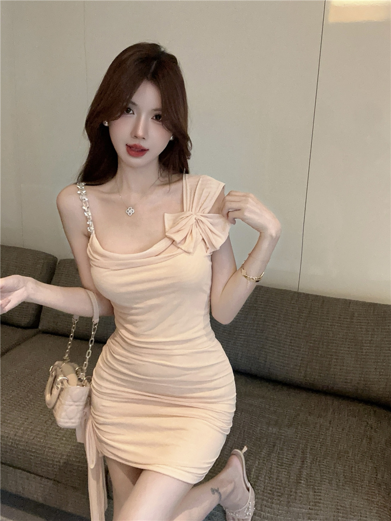 Sexy French Bodycon Mini Cami Dress for Petite Women - Image 4